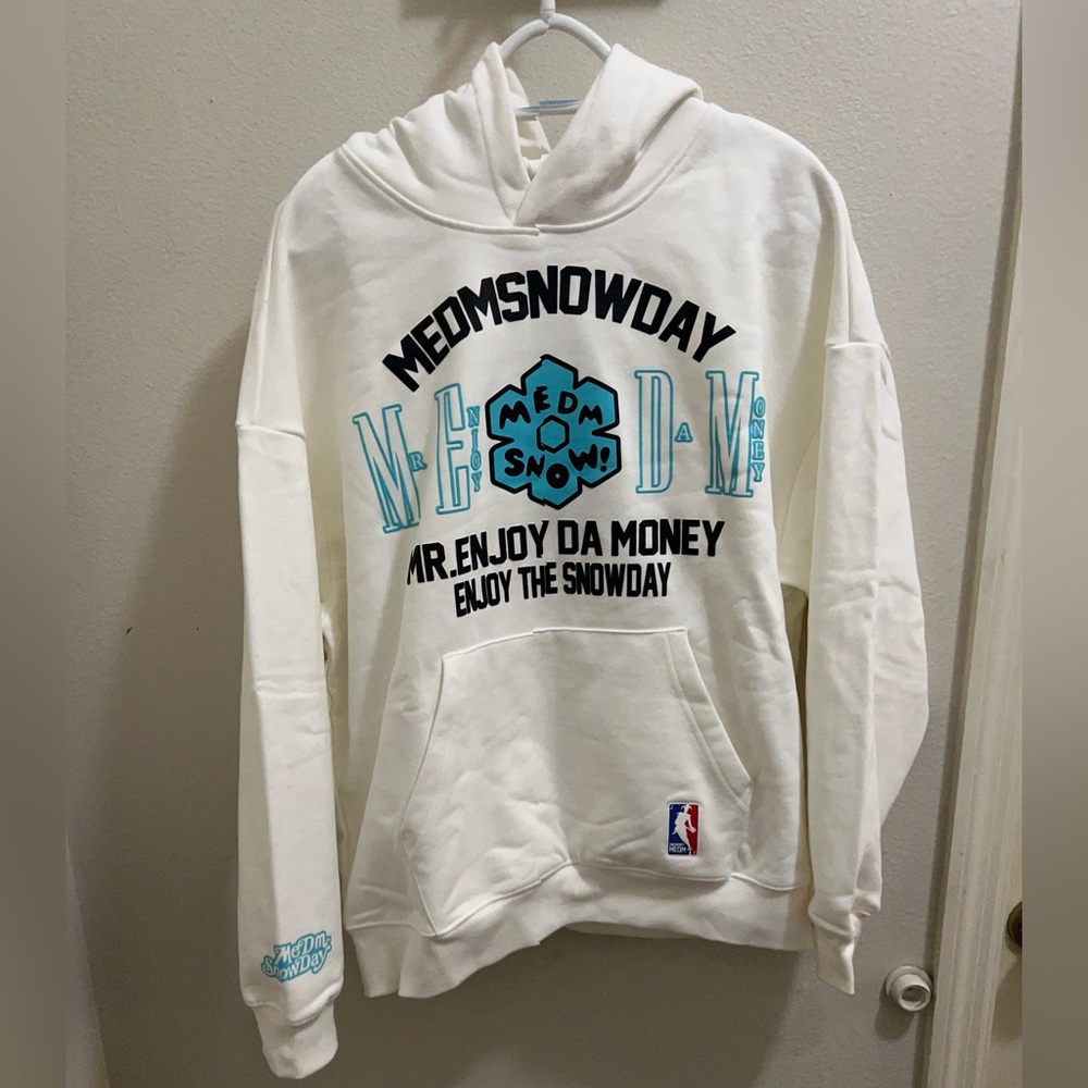 Another quality, snow day hoodie, size small